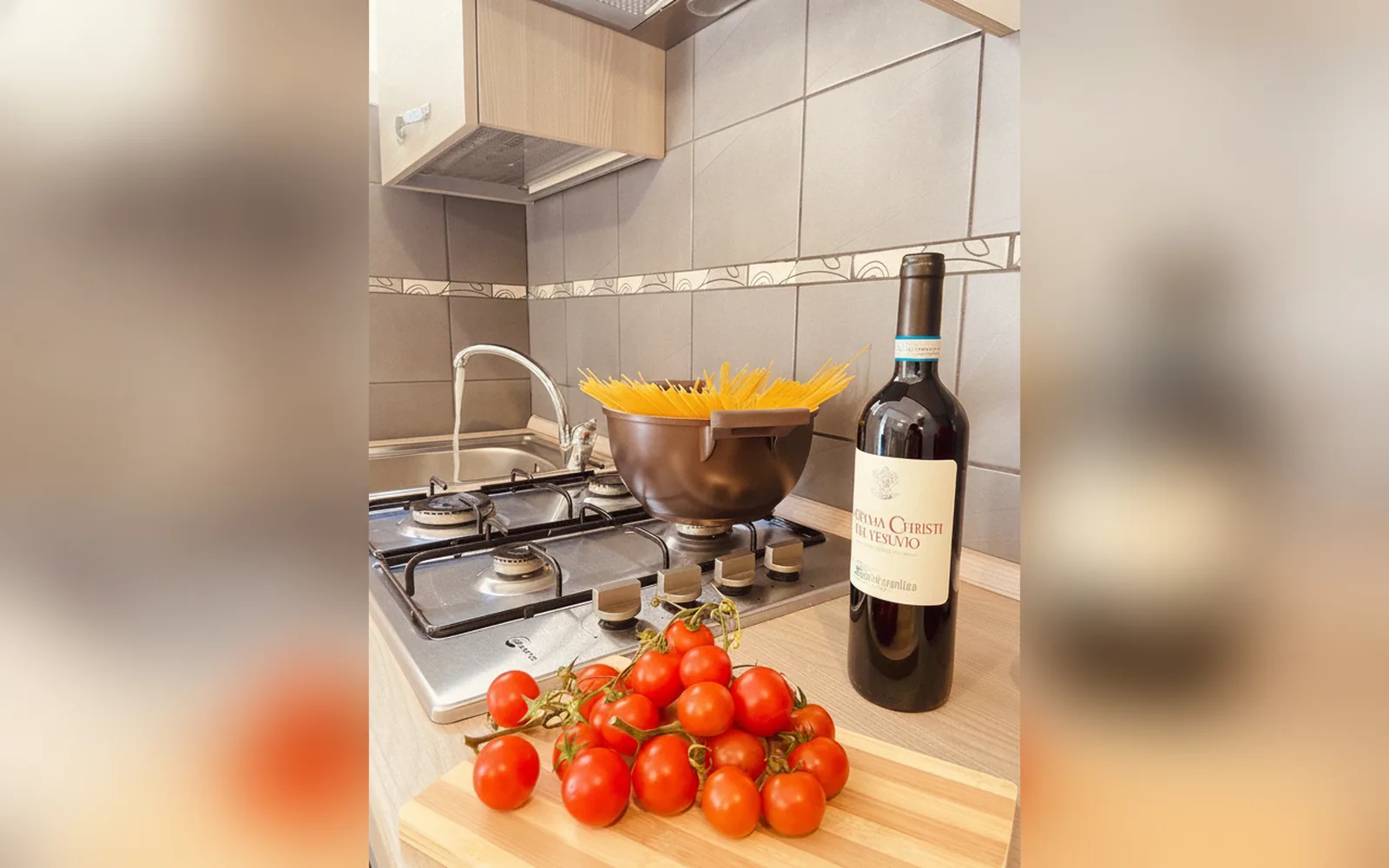Camera con bagno privato — Casa Vivienne, (Campania) (foto 46)